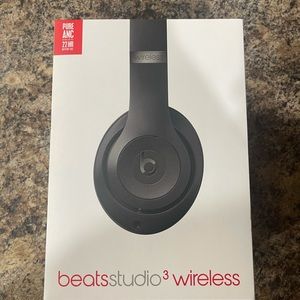 Beats studio 3 wireless black